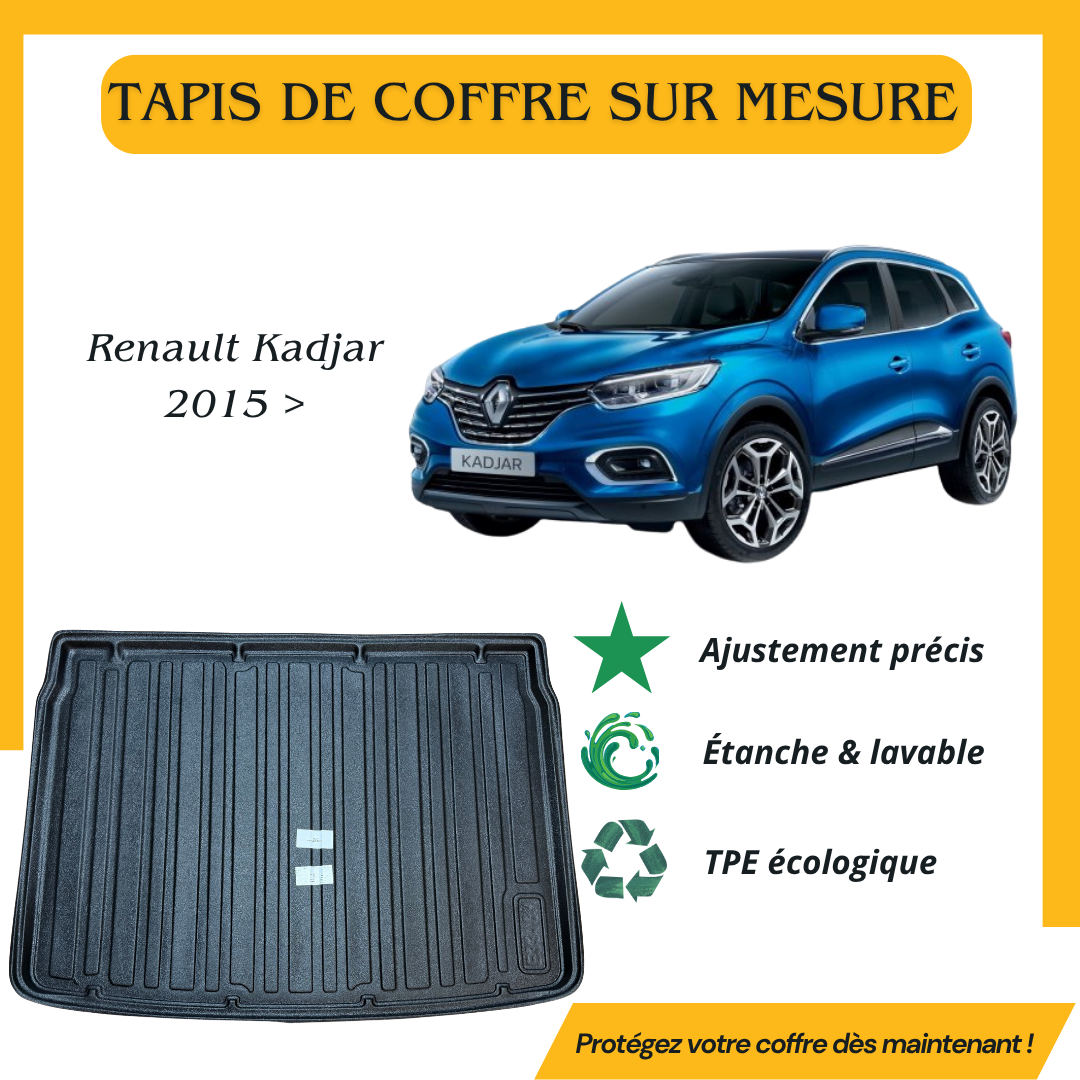 Tapis de coffre 4D RENAULT KADJAR 2015 >