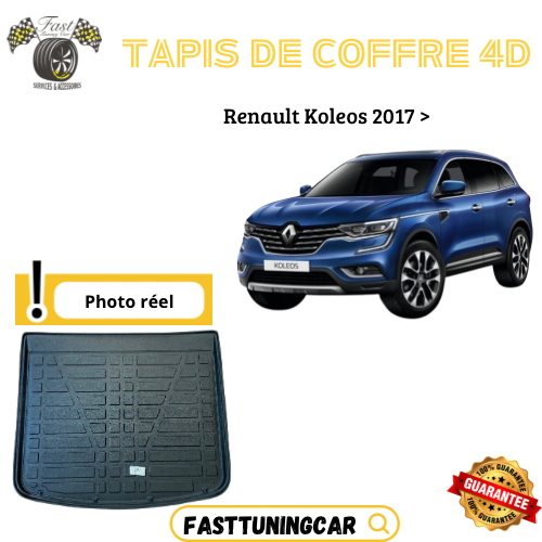 Tapis de coffre 4D Renault koleos 2017>