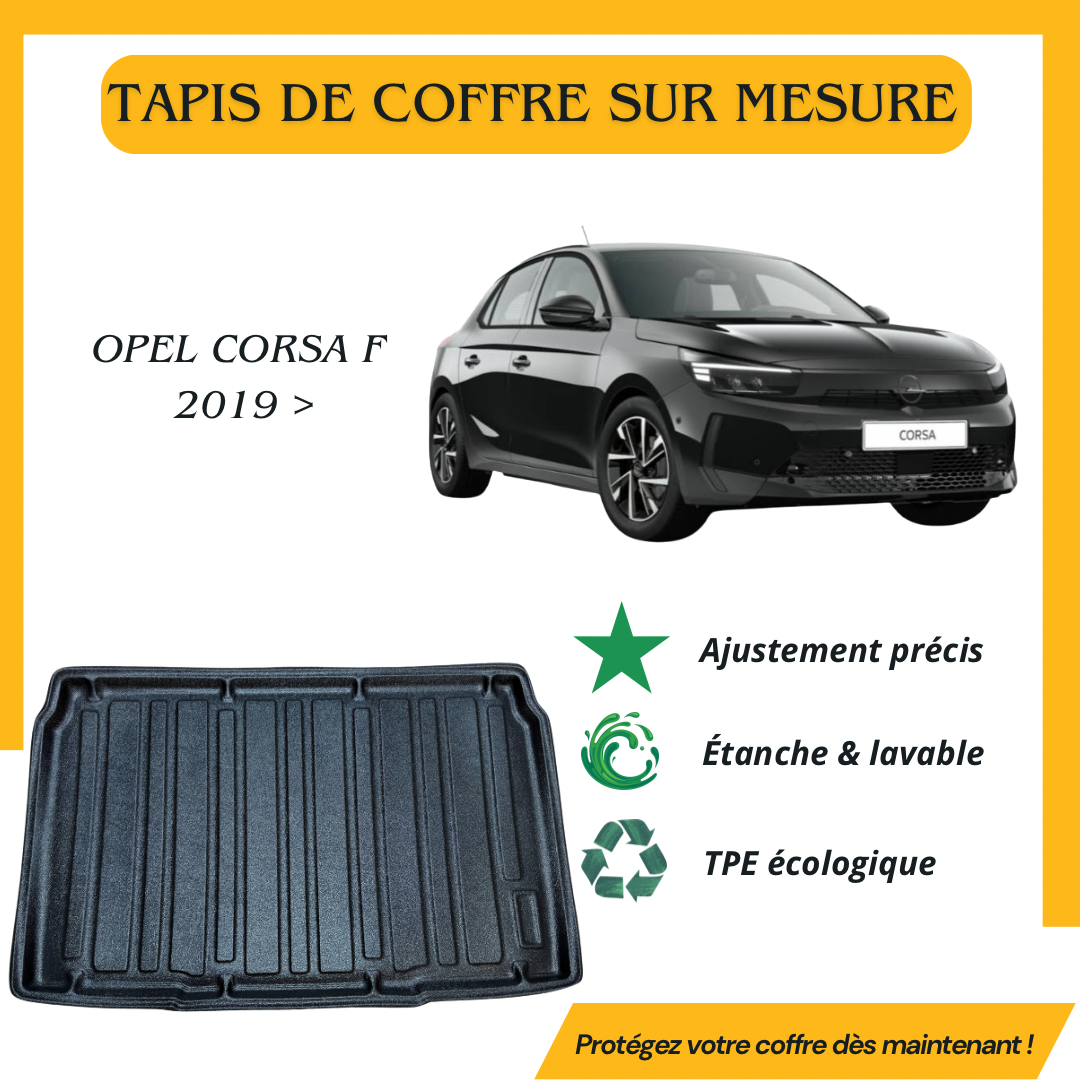 Tapis de coffre 4D OPEL CORSA-F 2019 >