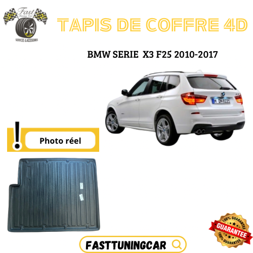 Tapis de coffre 4D BMW SERIE X3 F25 2010-2017