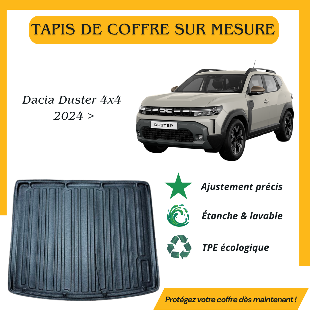 Tapis de coffre 4D Dacia Duster 4x4 2024 >