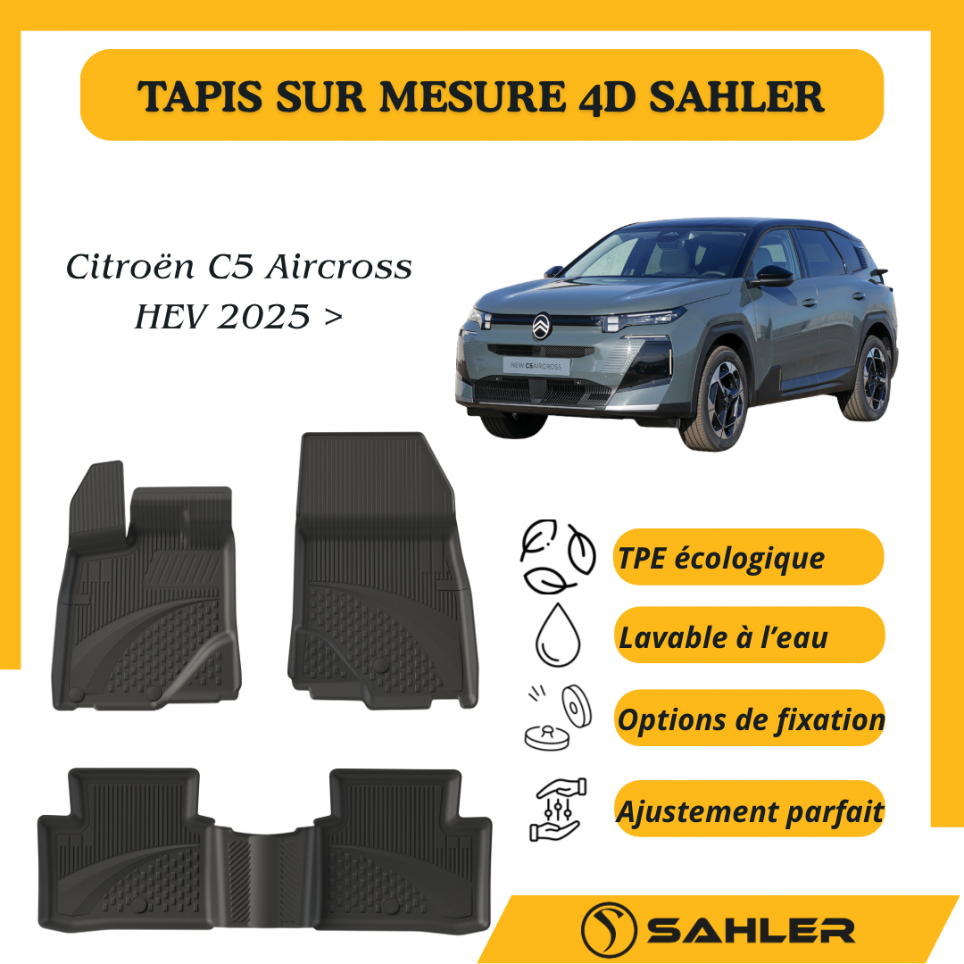 Tapis Sur Mesure 4D Citroën C5 Aircross HEV 2025 >