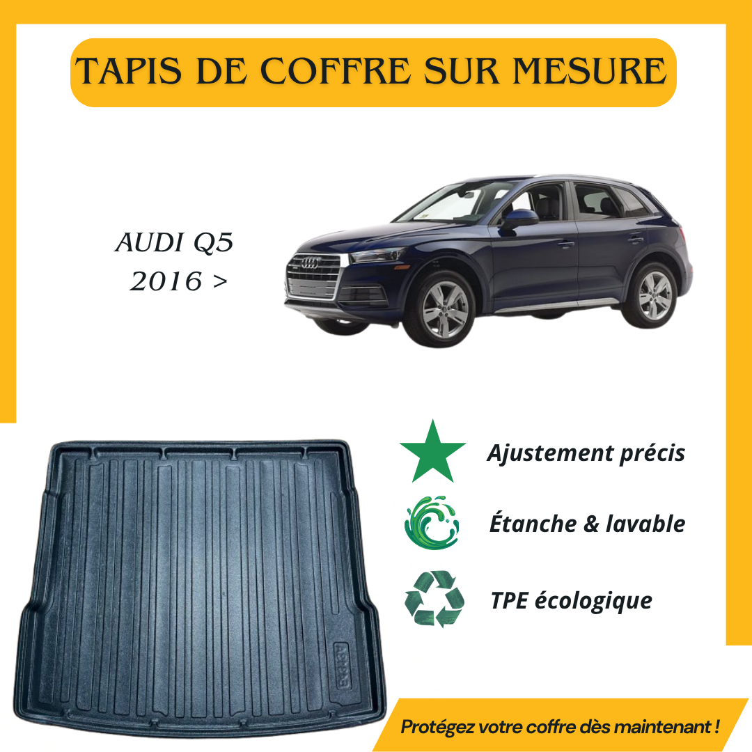 Tapis de coffre 4D AUDI Q5 2016 >