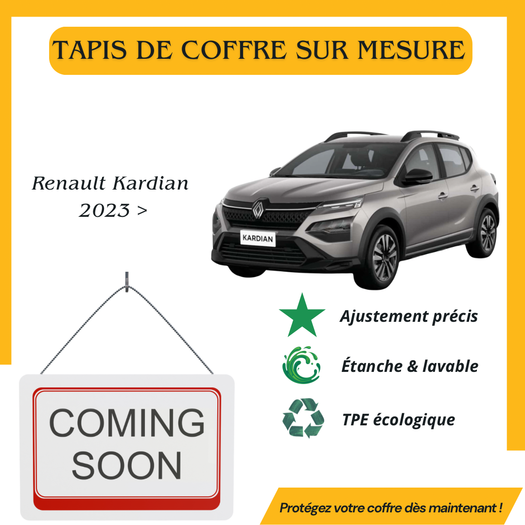 Tapis de coffre 4D Renault Kardian 2023 >