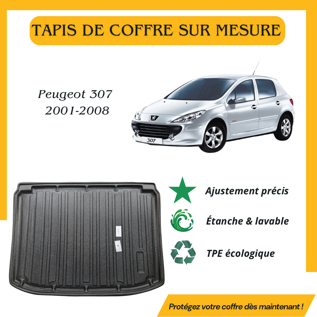 Tapis de coffre 4D Peugeot 307 2001-2008