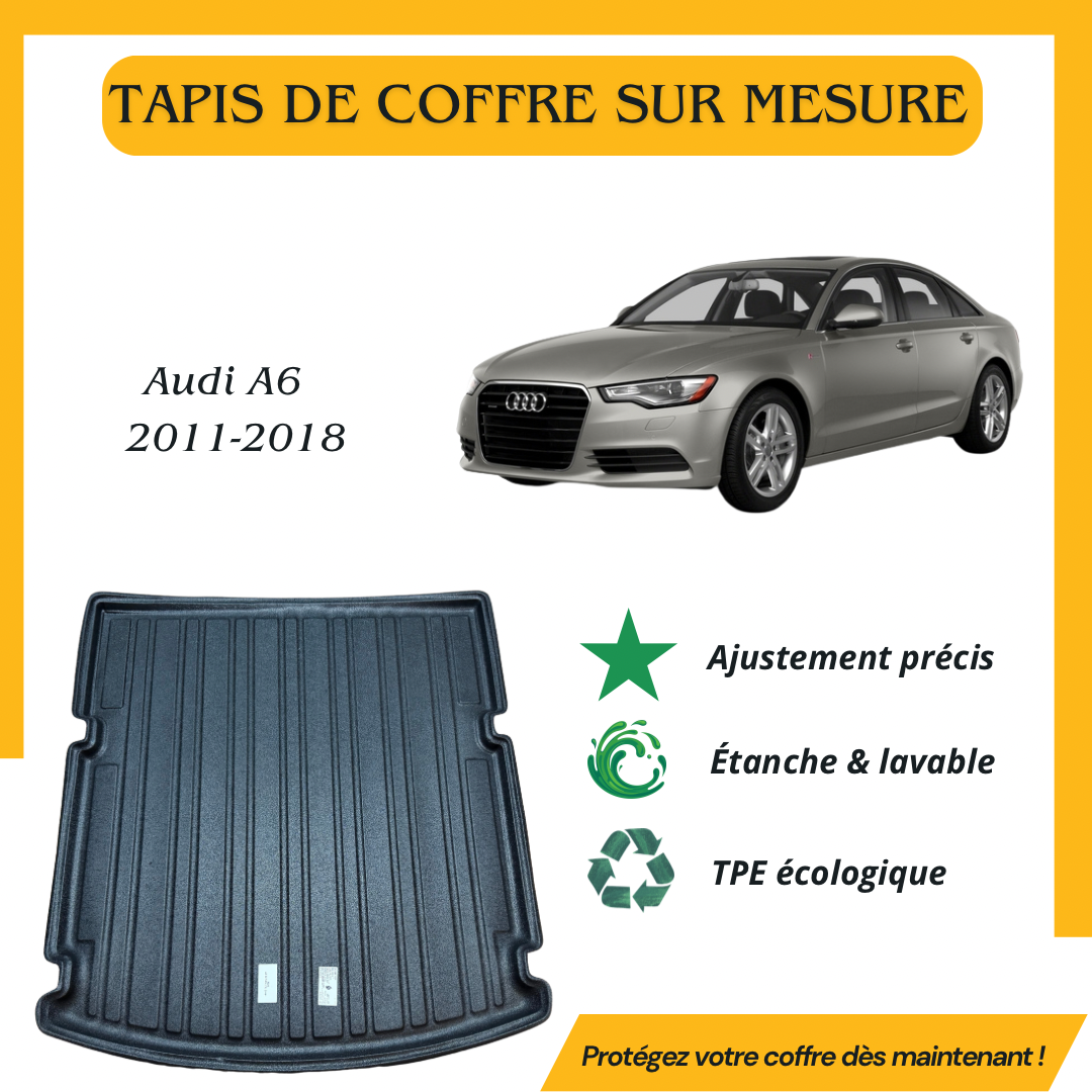 Tapis de coffre 4D Audi A6 2011-2018