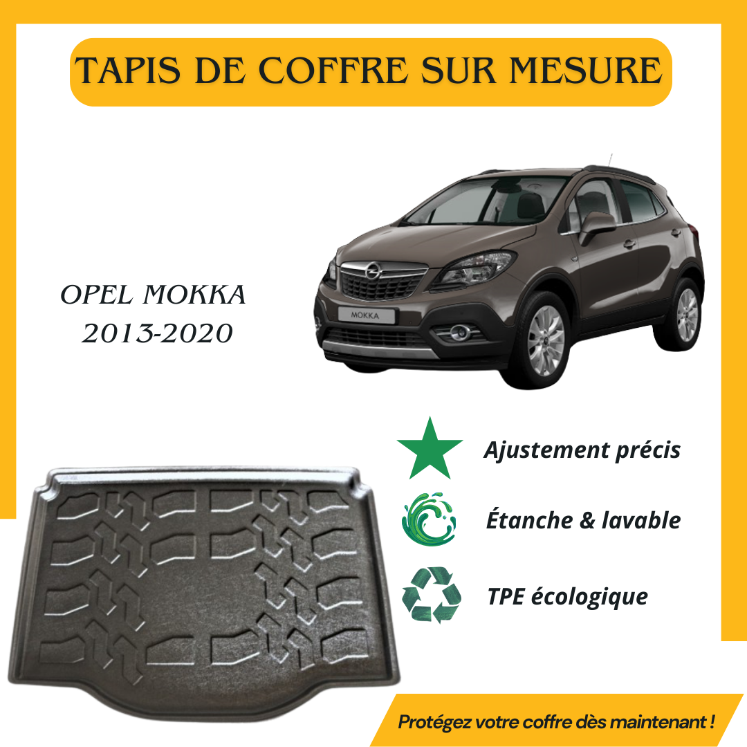 Tapis de coffre 4D OPEL MOKKA 2013-2020