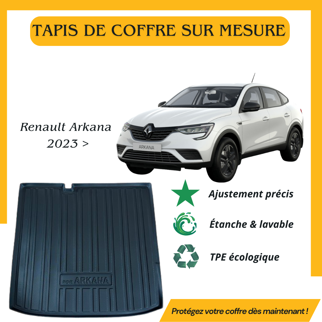 Tapis de coffre 4D Renault Arkana 2023 >