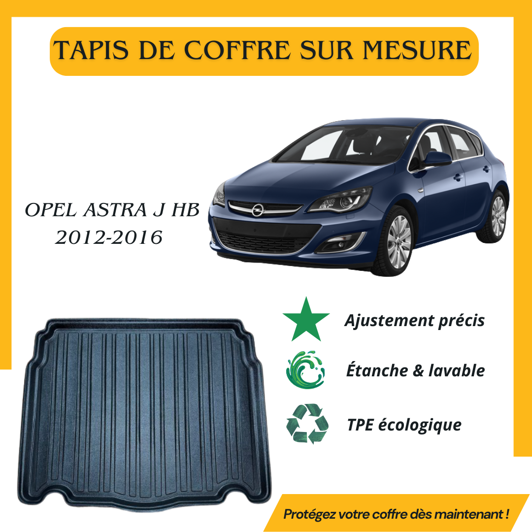 Tapis de coffre 4D OPEL ASTRA J 2012-2016 HB