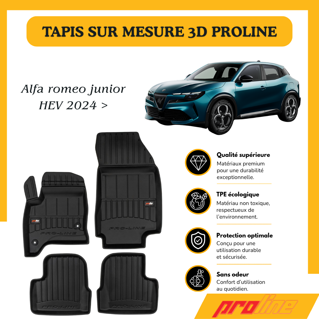 Tapis de sol Proline Alfa Romeo junior HEV 2024 >