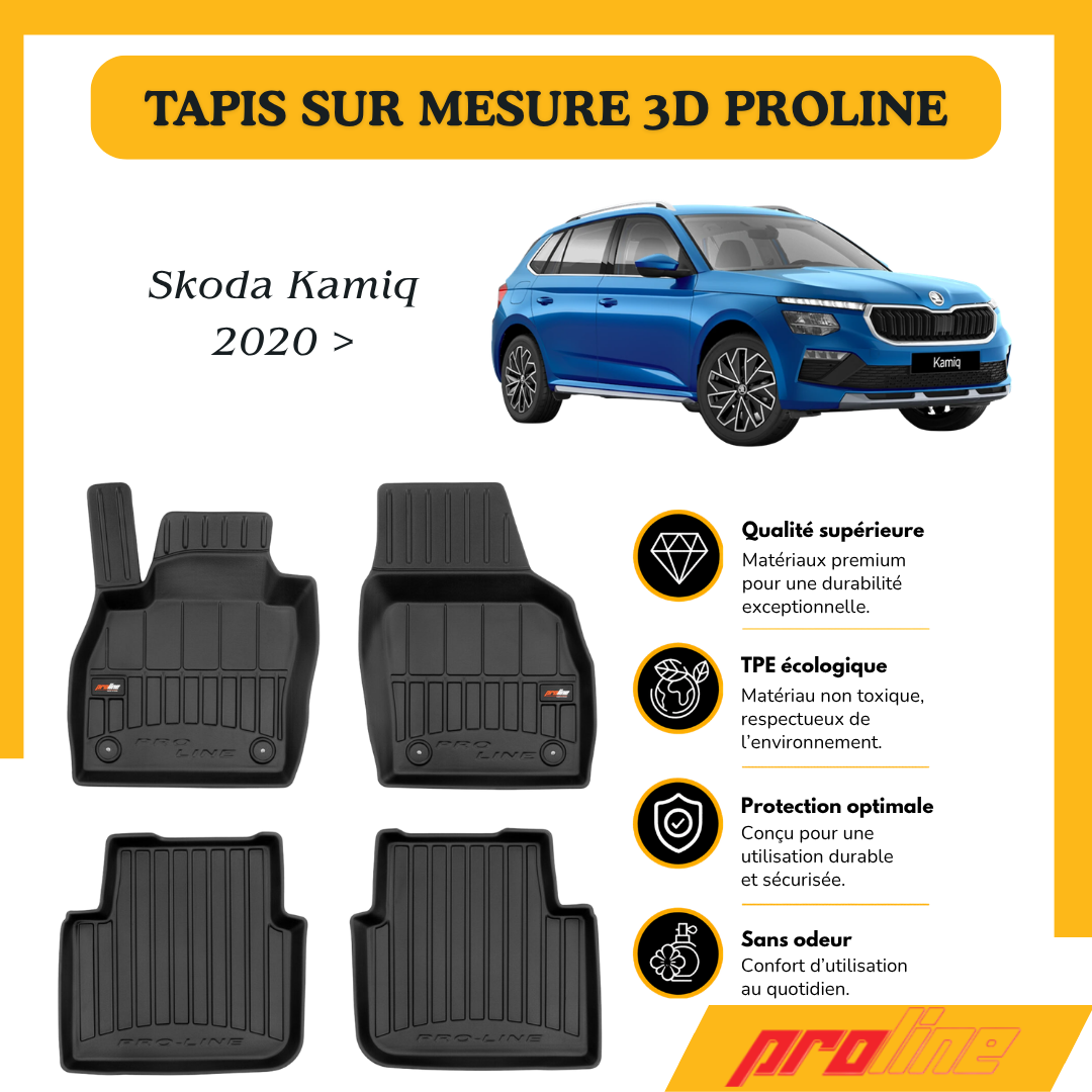 Tapis de sol Proline Skoda Kamiq 2020 >