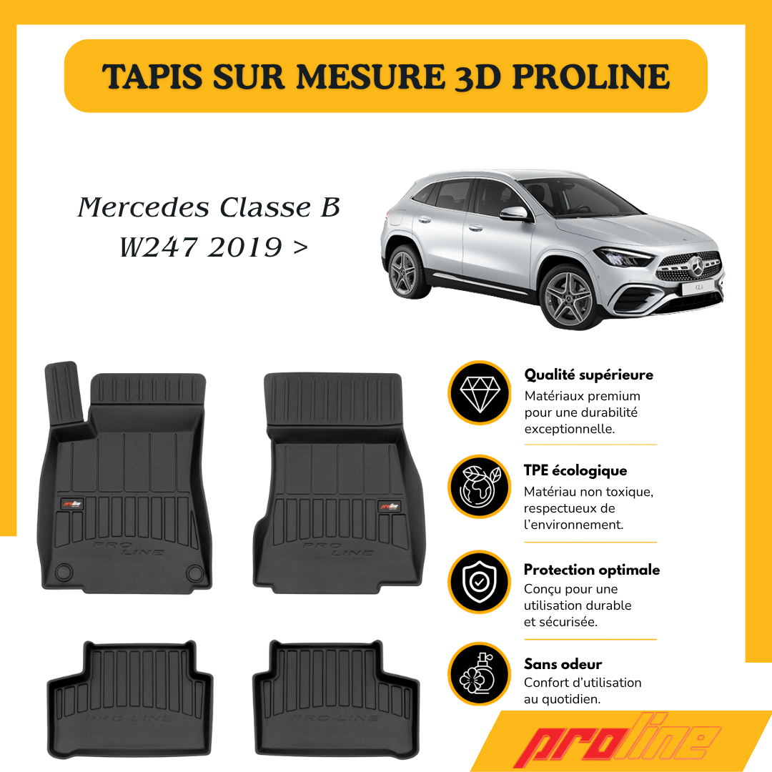 Tapis de sol Proline Mercedes Class B W247 2019 >