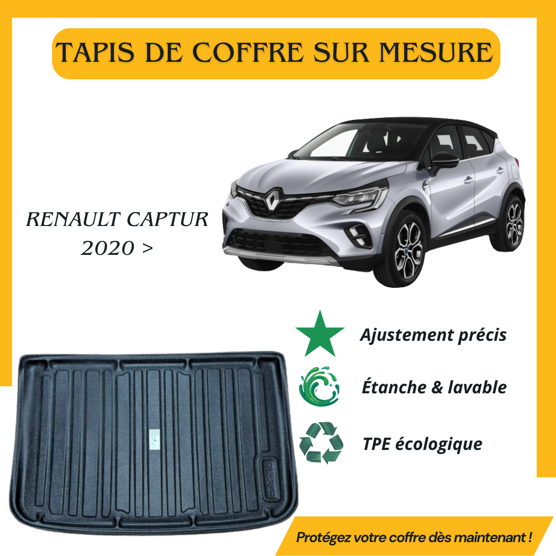 Tapis de coffre 4D RENAULT CAPTUR 2020 >