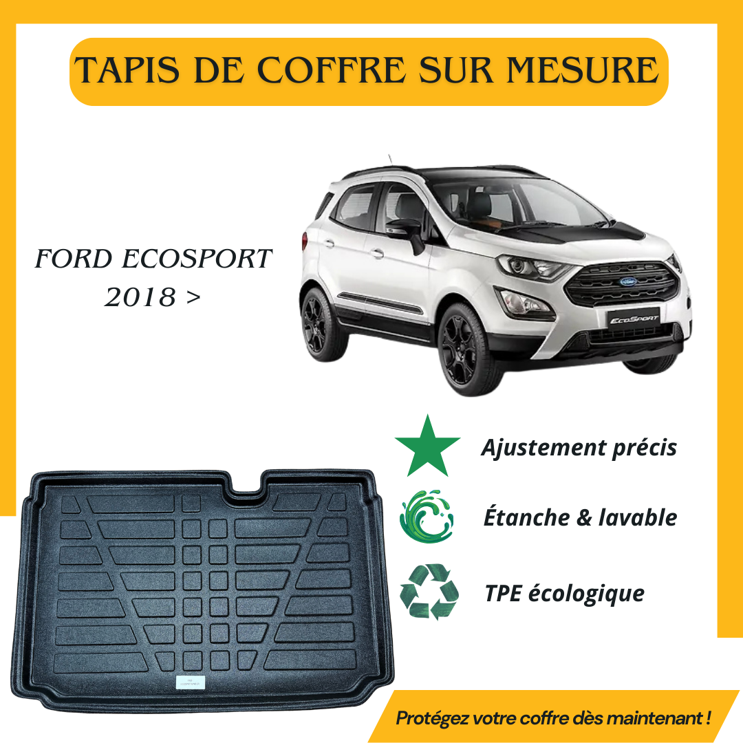 Tapis de coffre 4D FORD ECOSPORT 2018>