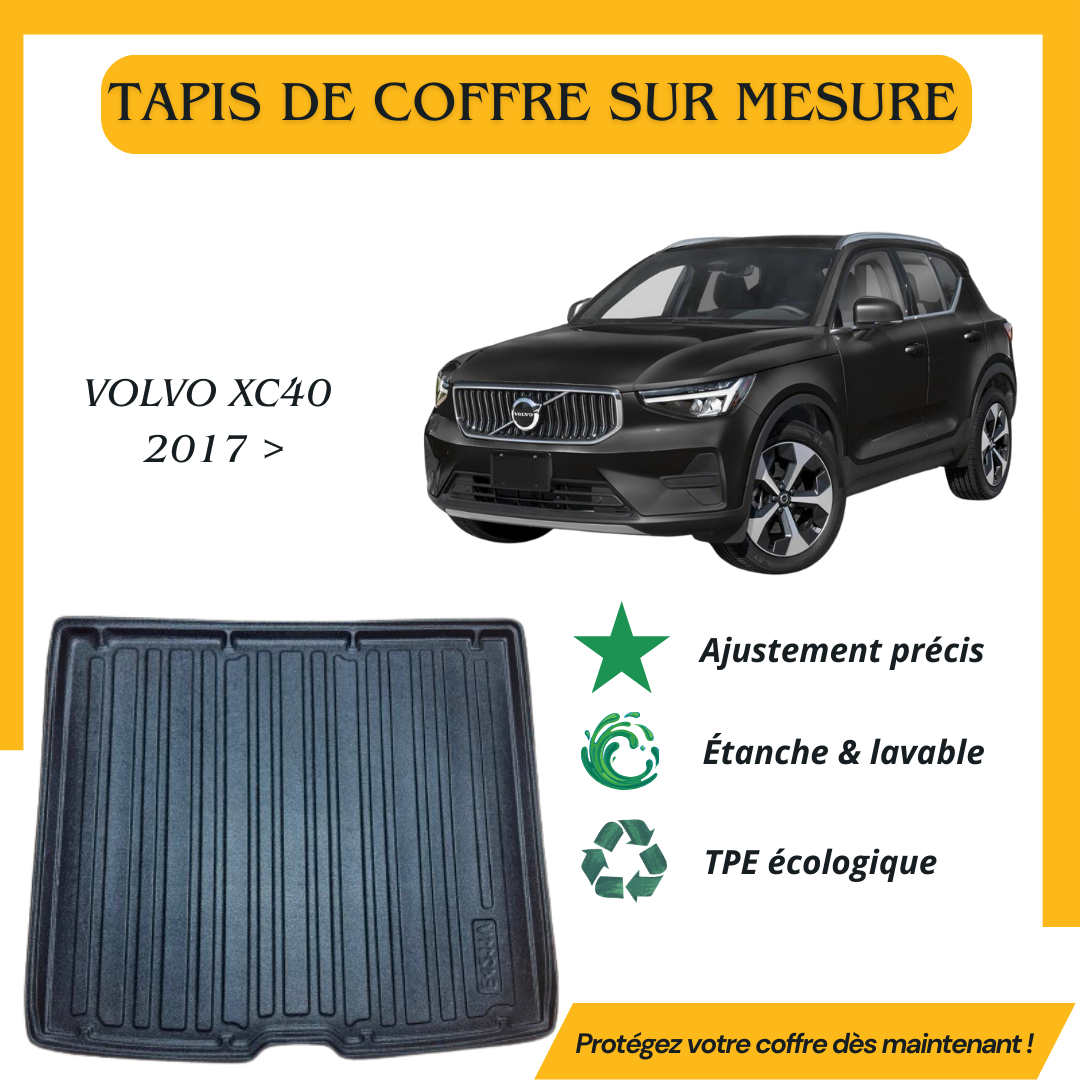 Tapis de coffre 4D VOLVO XC40 2017 >