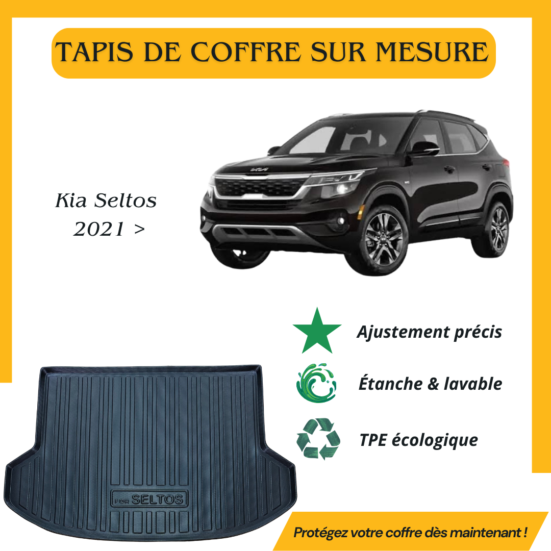 Tapis de coffre 4D Kia Seltos 2021 >