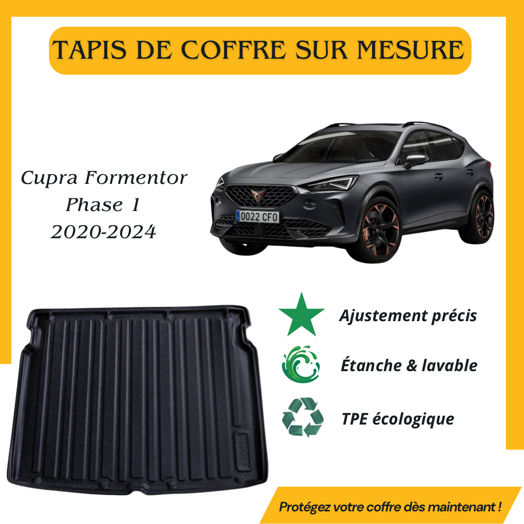 Tapis de coffre 4D Cupra Formentor 2020-2024