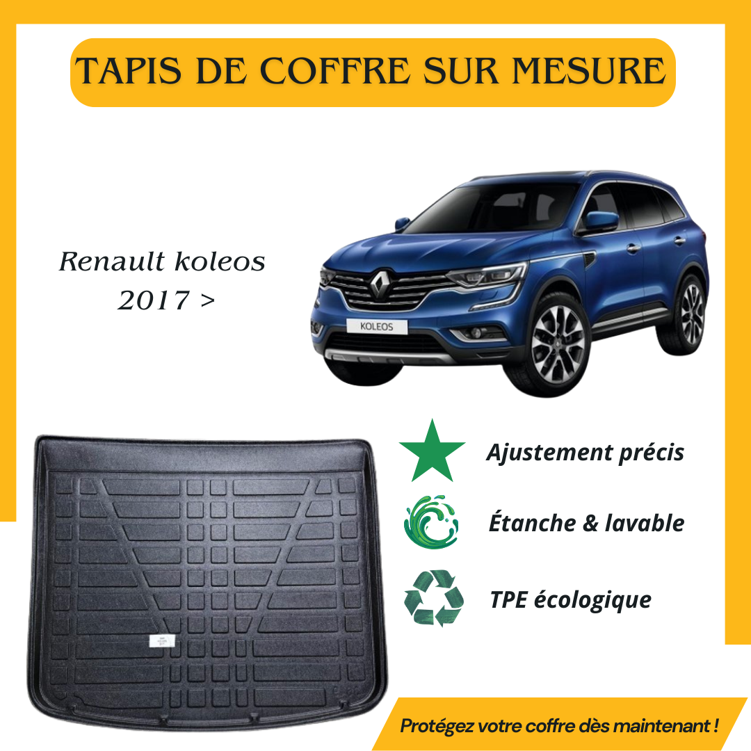 Tapis de coffre 4D Renault koleos 2017>