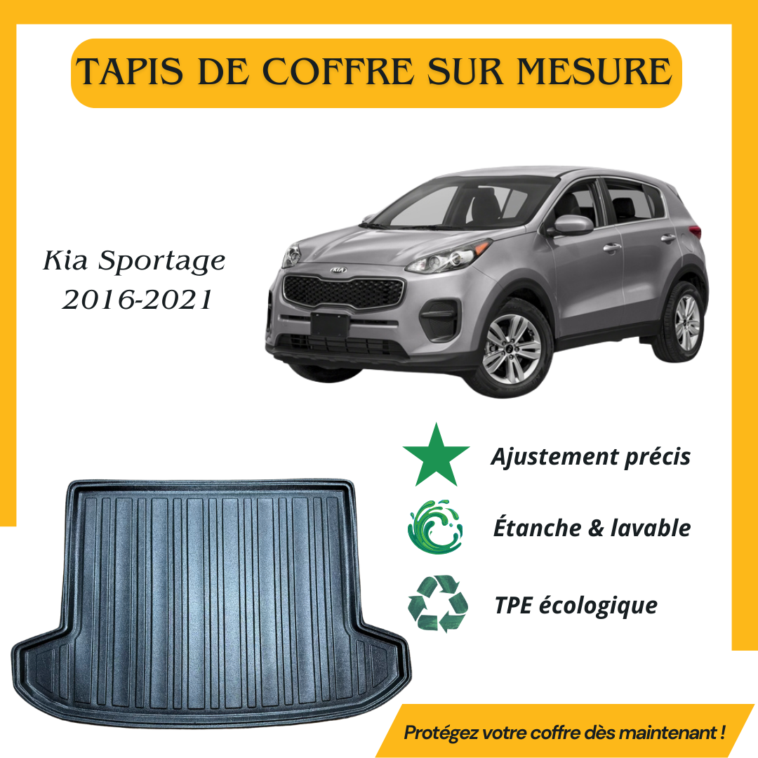 Tapis de coffre 4D Kia Sportage 2016-2021
