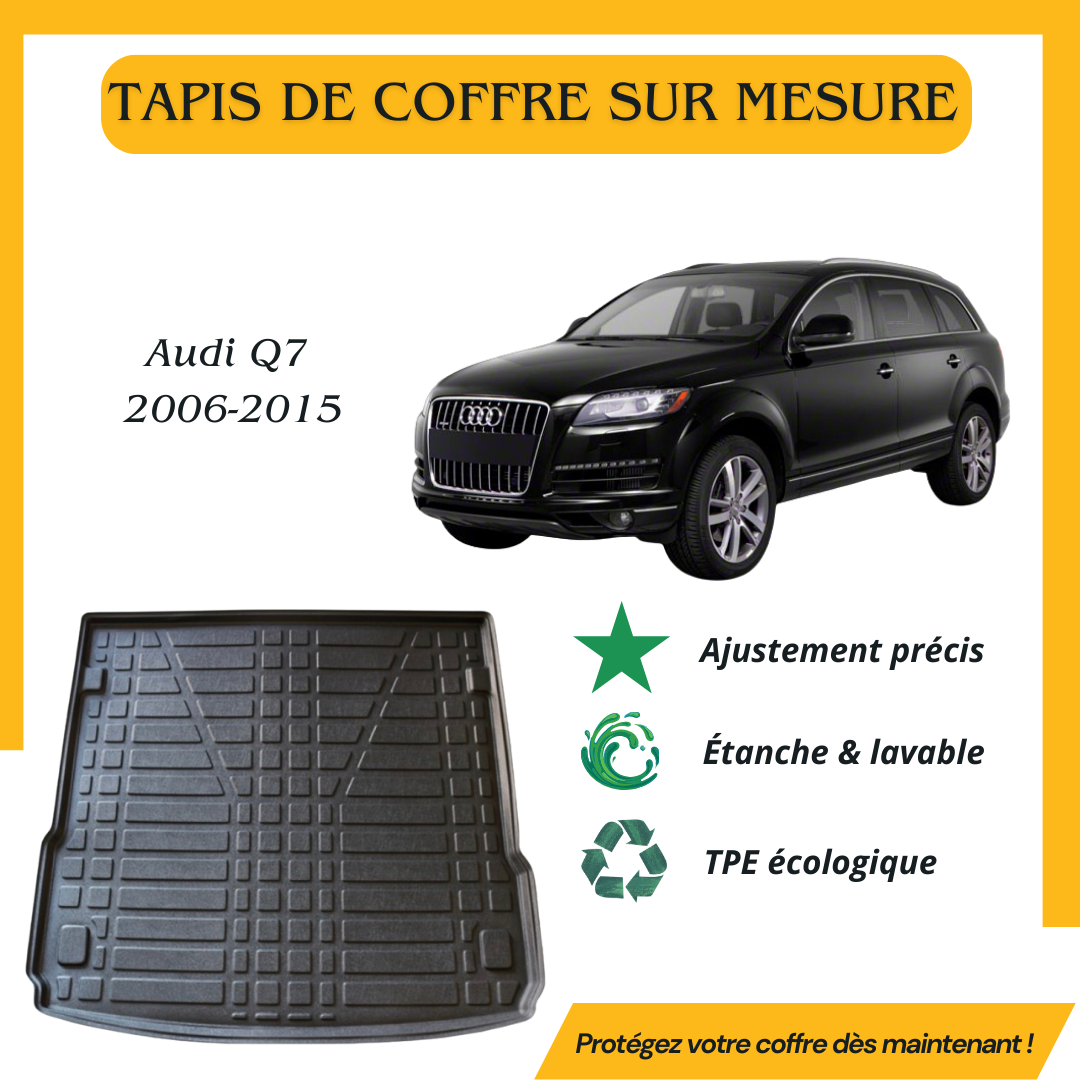 Tapis de coffre 4D Audi Q7 2006-2015