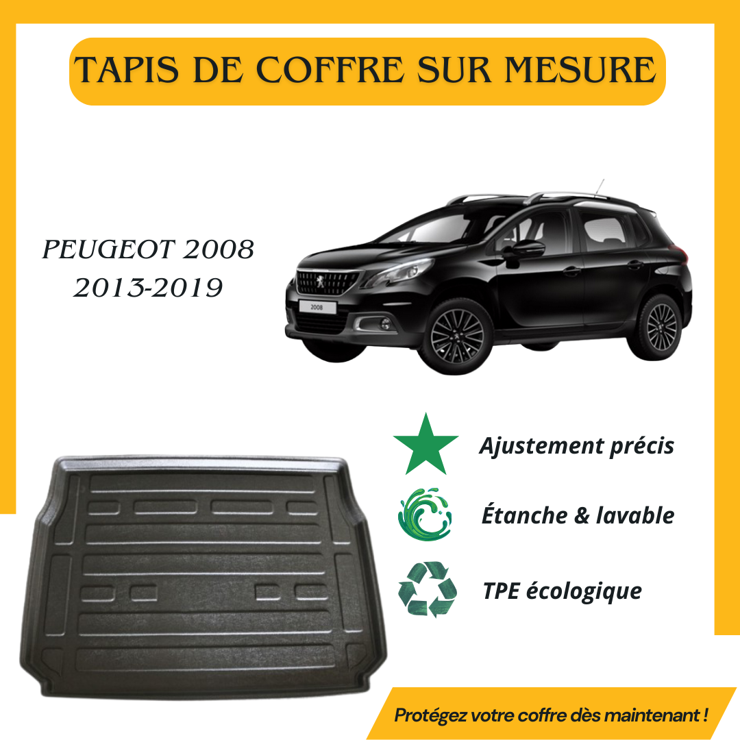 Tapis de coffre 4D PEUGEOT 2008 2013-2019