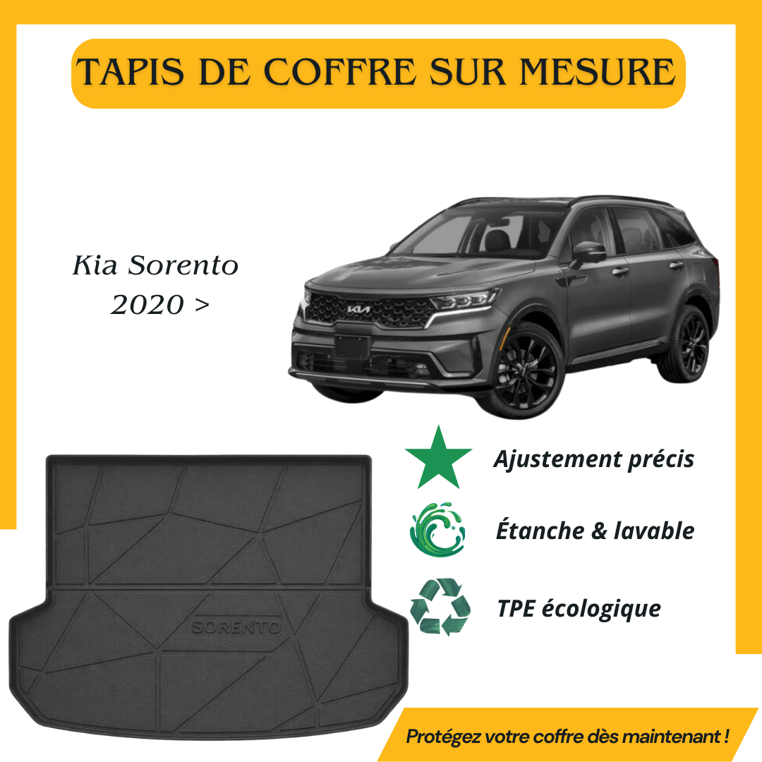 Tapis de coffre 4D Kia Sorento 2020 >