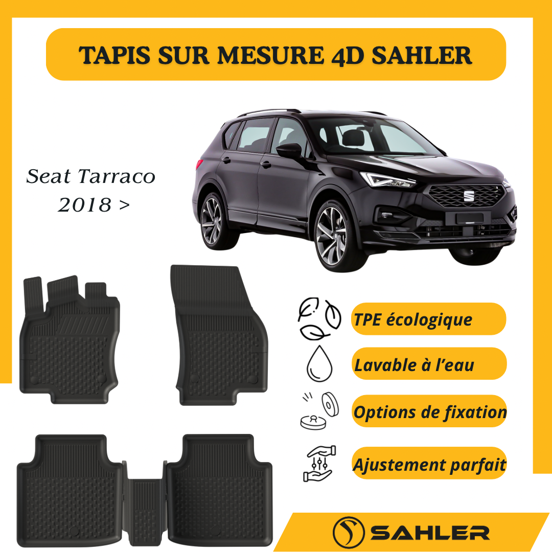Tapis Sur Mesure 4D Seat Tarraco 2018>