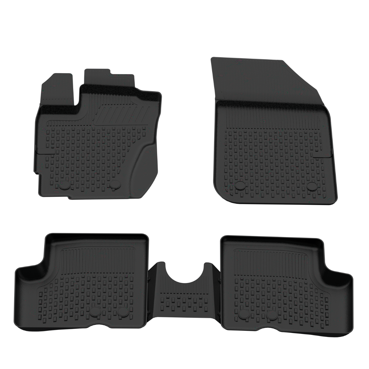 Tapis sur mesure 4D Dacia Duster 4x2 2013-2017