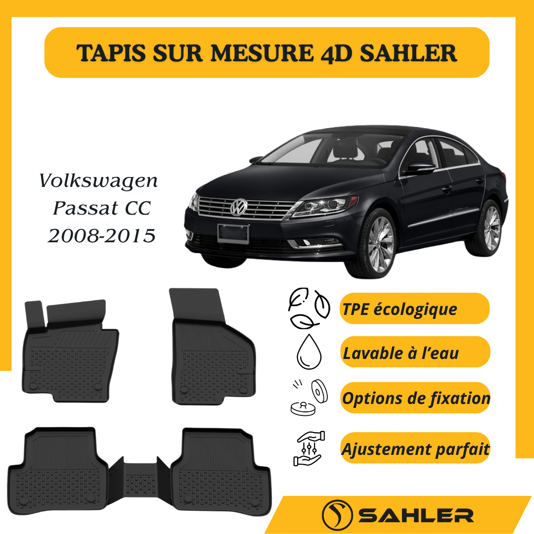TAPIS Sur Mesure 4D Volkswagen Passat CC 2008-2015