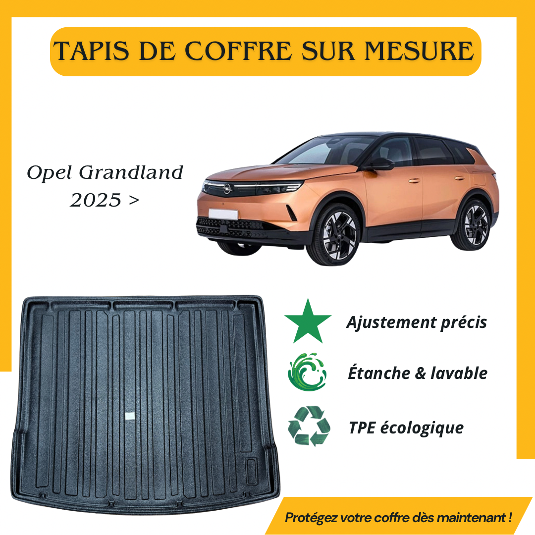 Tapis de coffre 4D Opel Grandland 2025 >