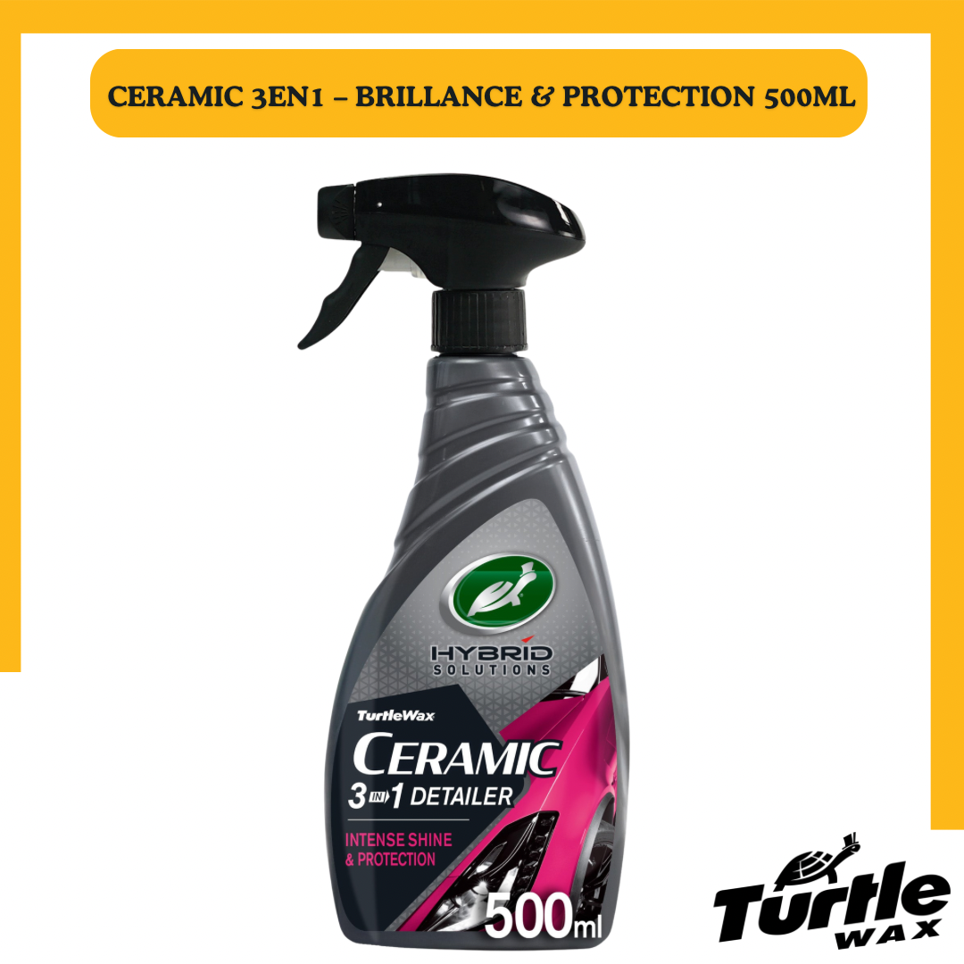 Turtle Wax HYBRID SOLUTIONS CERAMIC 3-IN-1 DETAILER 500 ML