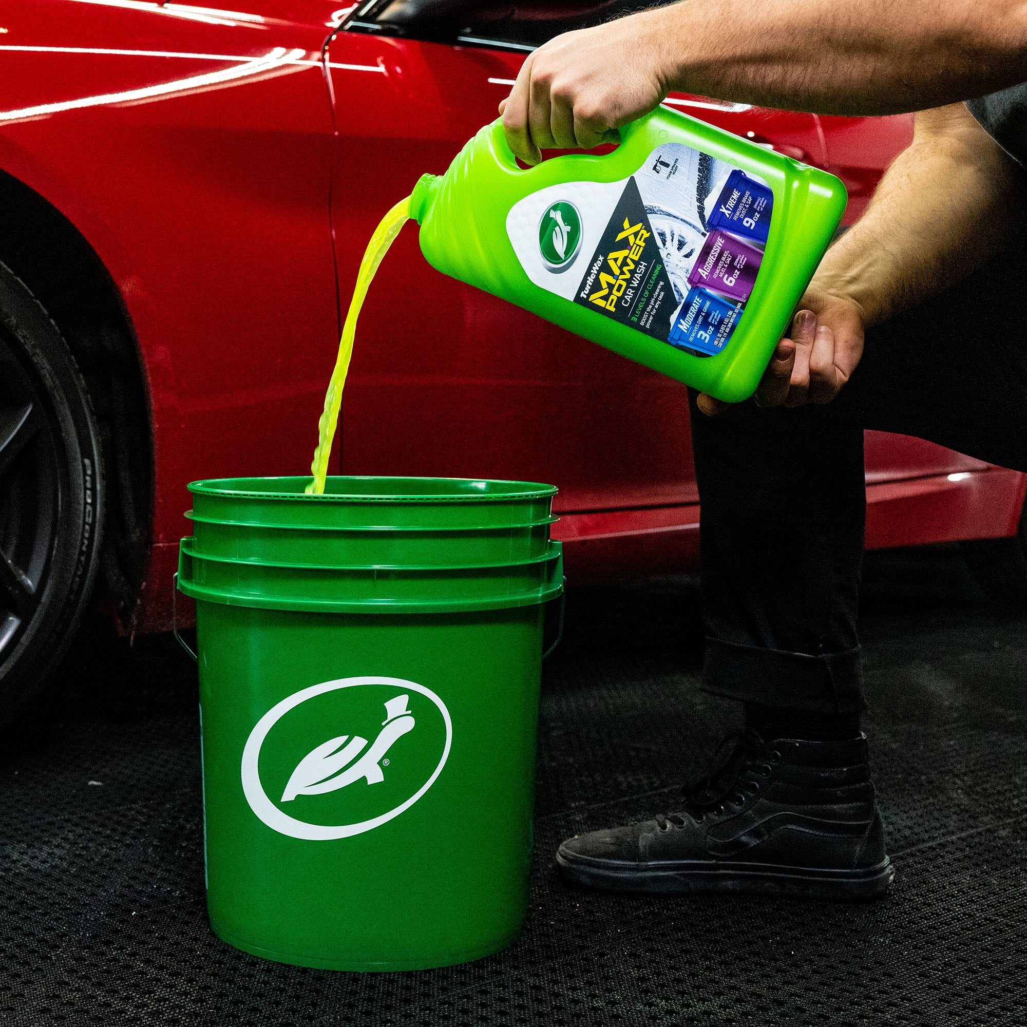 Turtle Wax Max Power – Shampoing Auto Haute Performance 4L