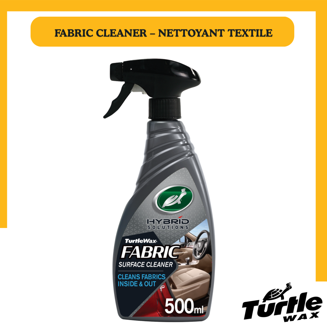Turtle Wax Hybrid Solutions Fabric Cleaner – Nettoyant Textile Intérieur 500ML