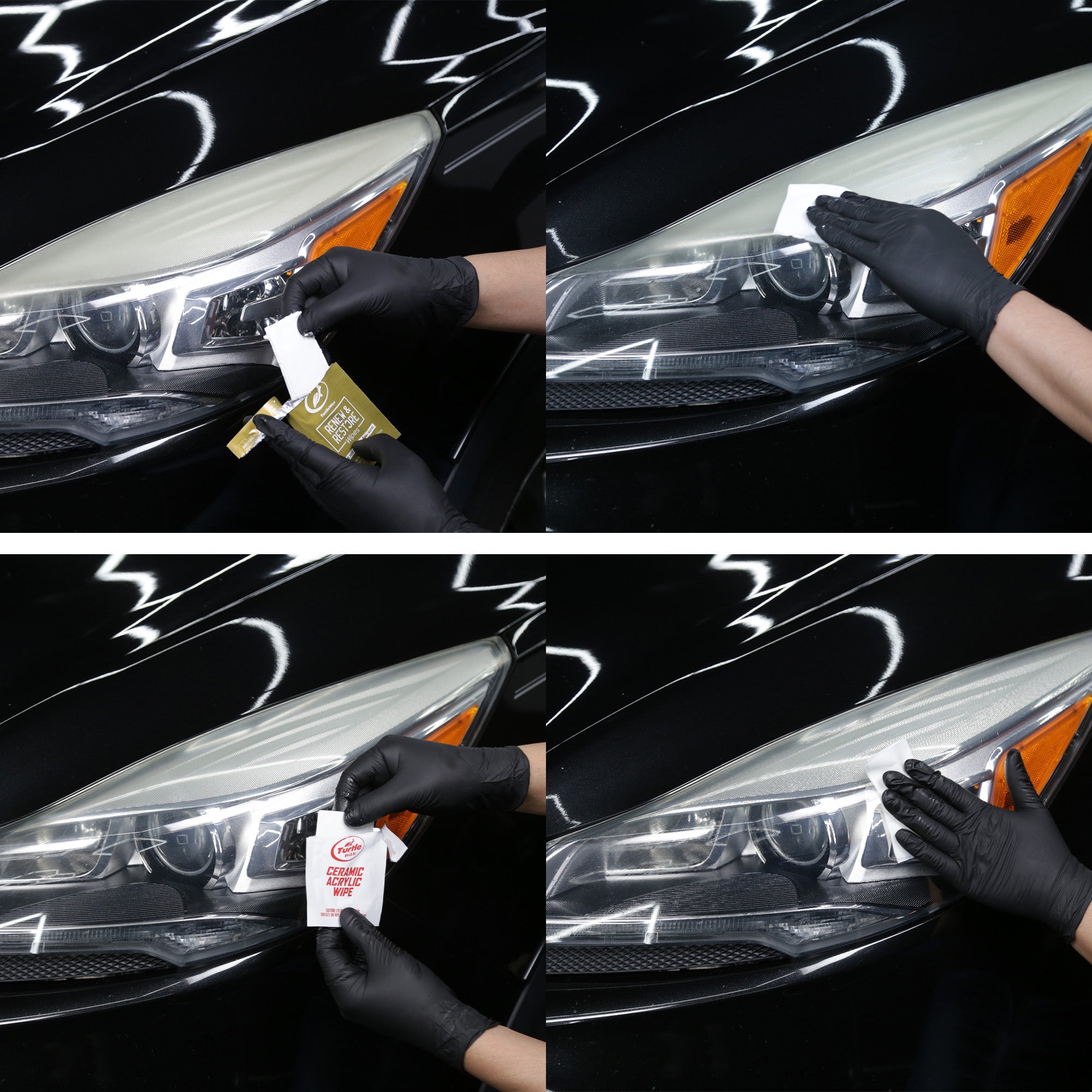 Turtle Wax Headlight Lens Restorer Kit – Kit Rénovation & Protection Phares