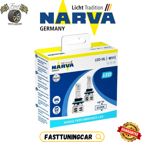 Ampoules LED H11 24W 6500K Blanc Intense – Narva Range | Haute Performance Plug & Play
