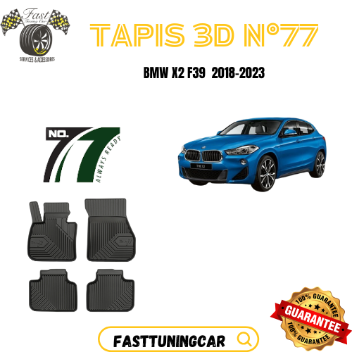 Tapis de sol N° 77 Bmw X2 F39 2018-2023