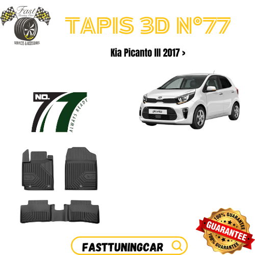 Tapis de sol N° 77 KIA Picanto III 2017 >
