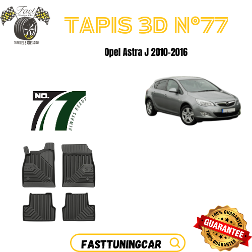 Tapis de sol N° 77 Opel Astra J 2010-2016