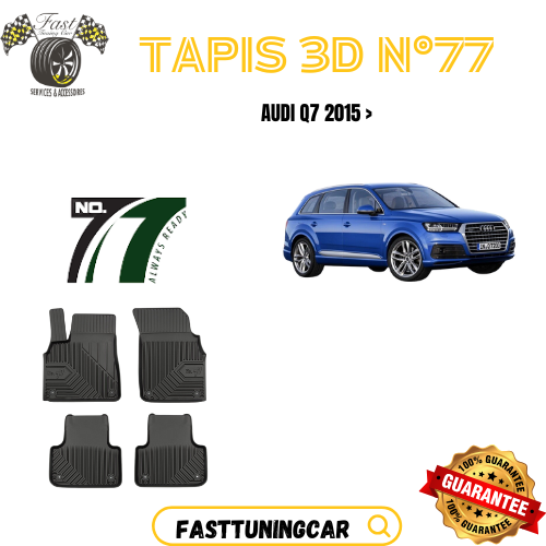 Tapis de sol N° 77 Audi Q7 2015 >