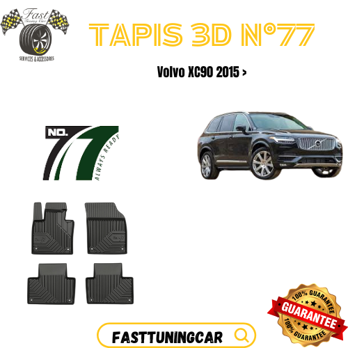 Tapis de sol N° 77 Volvo XC90 2015 >