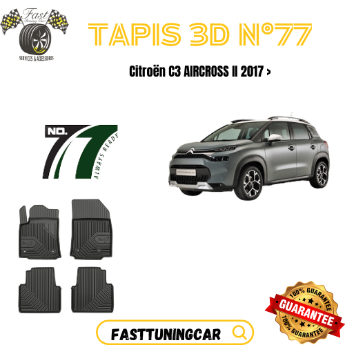 Tapis de sol N° 77 Citroën C3 Aircross II 2017 >