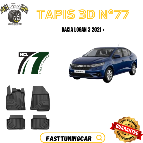 Tapis de sol N° 77 Dacia Logan 3 2021 >