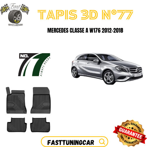 Tapis de sol N° 77 Mercedes Classe A W176 2012-2018