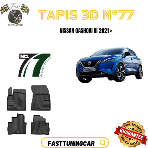 Tapis de sol N° 77 Nissan Qashqai III 2021 >