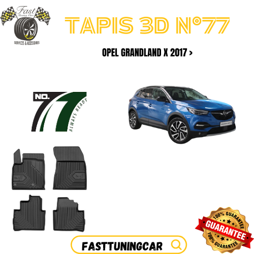 Tapis de sol N° 77 Opel Grandland X 2017 >