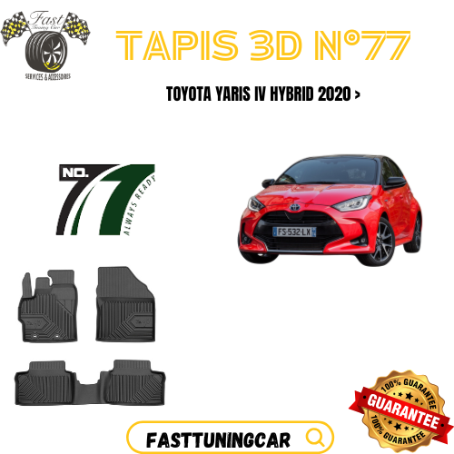 Tapis de sol N° 77 Toyota Yaris IV Hybrid 2020 >