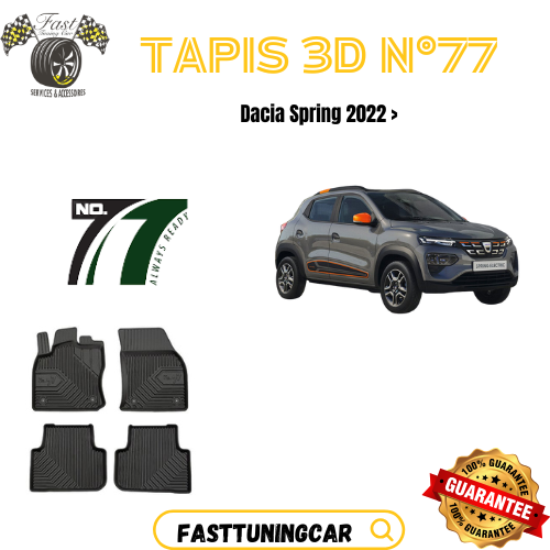 Tapis de sol N° 77 Dacia Spring 2022 >