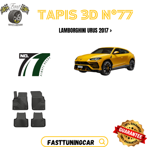 Tapis de sol N° 77 Lamborghini Urus 2017 >