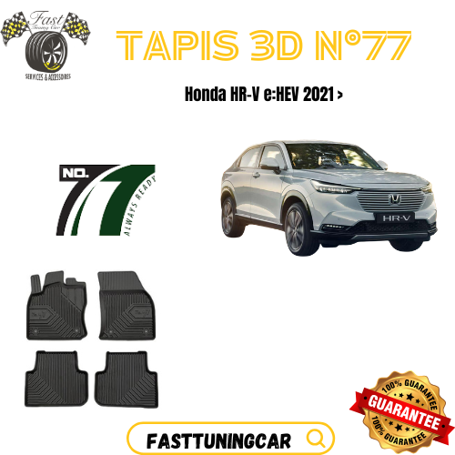 Tapis de sol N° 77 Honda HR-V e:HEV 2021 >