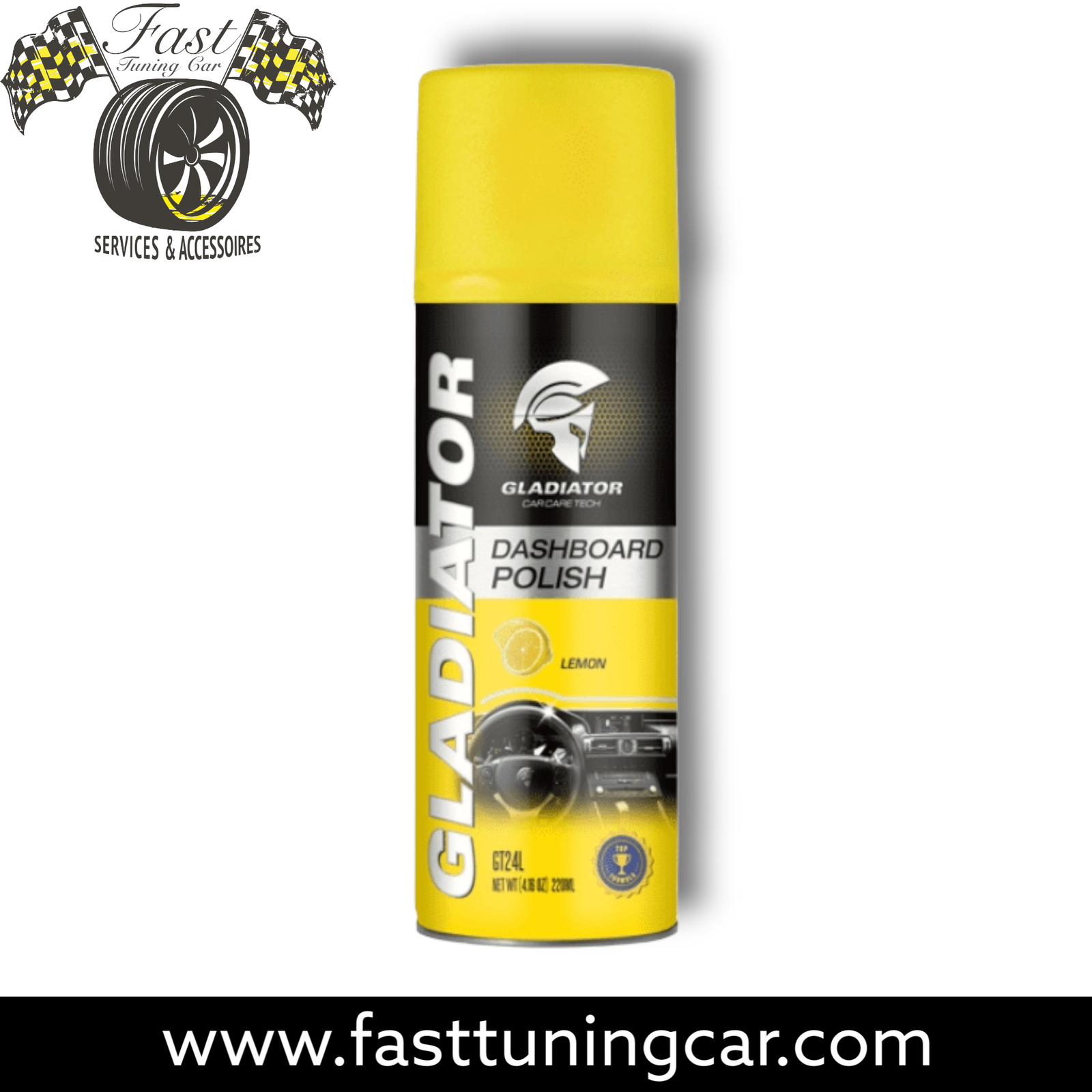 NETTOYANT Tableau De Bord Citron Gladiator